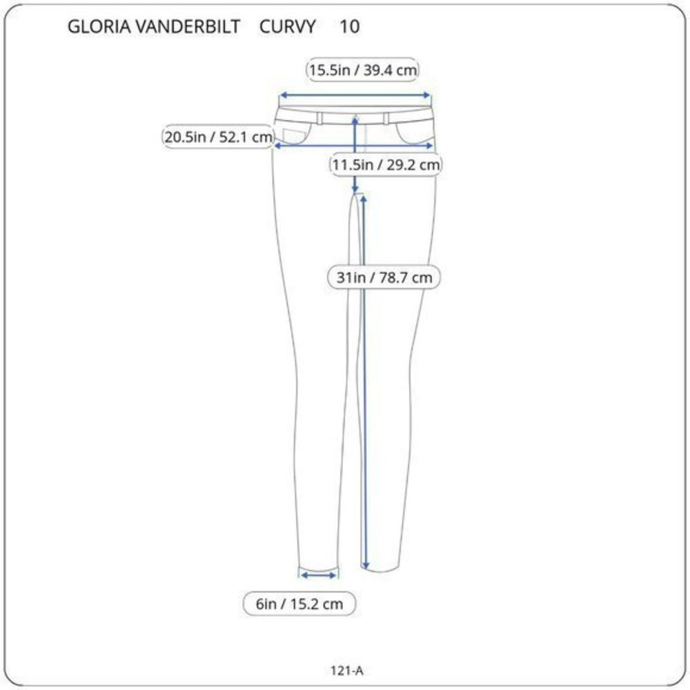 Gloria Vanderbilt Comfort Curvy Skinny Jeans Willow‎ Green Camo 10 - Picture 3 of 10